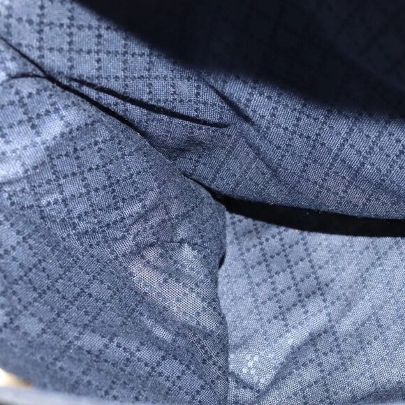 GUCCI Bamboo Hand Bag Suede Navy Gold 002 2855 0322 0 Auth ep10056 - Picture 13 of 16